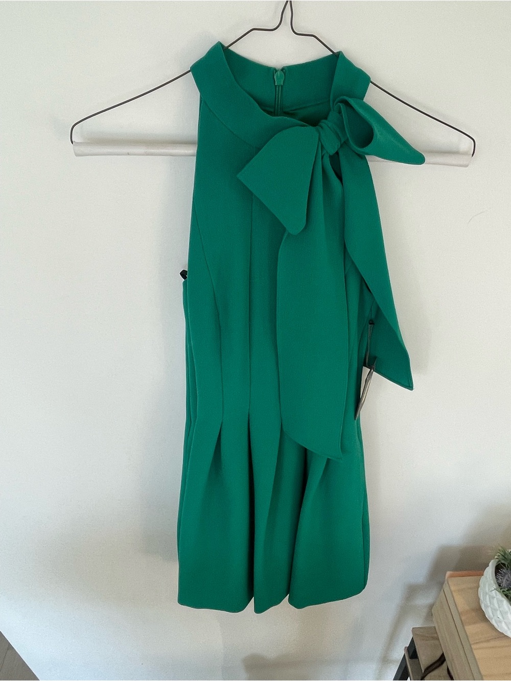 Vince Camuto Emerald Bow Dress